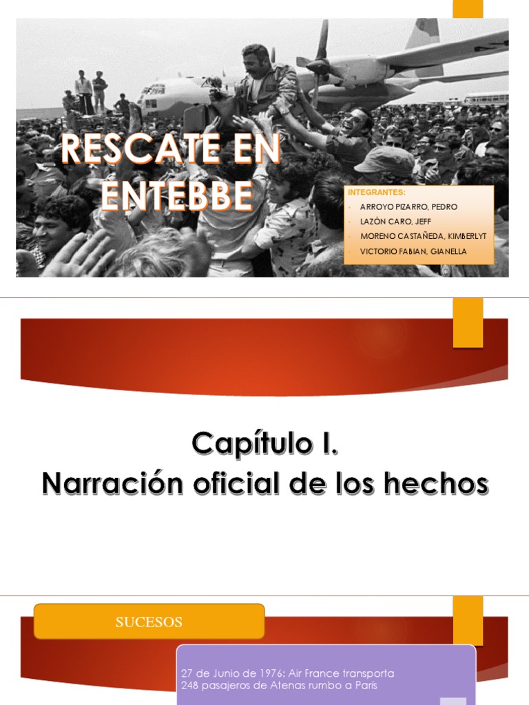 Rescate en Entebbe: Operación 1976 | PDF | Militar | Guerra
