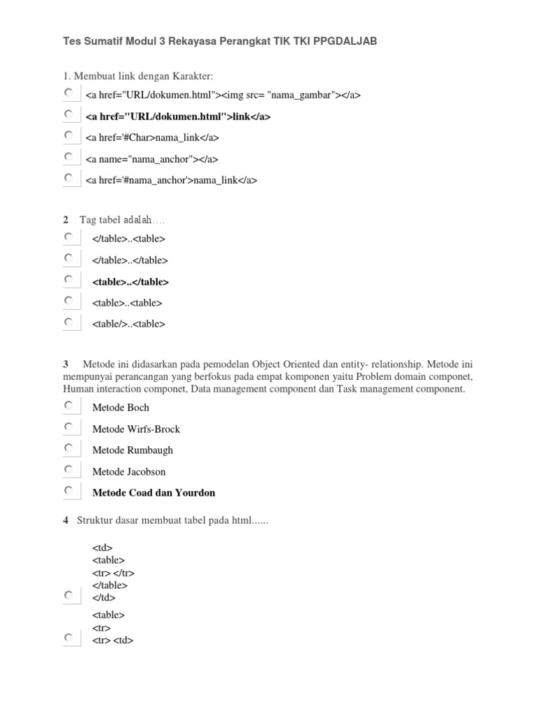 Soal Ppg Persiapan Retaker Docx