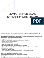 Computer System and Network Configuration