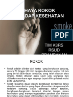 TIM K3RS (Bahaya Merokok)
