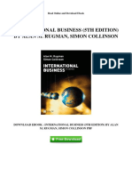 International Business 5th Edition by Alan M Rugman Simon Collinson