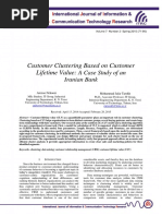 Customer Clustering Based On Customer Lifetime Value