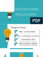 Teaching Profession - Educational Philosophy