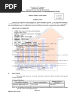 ETEEAP Application Form