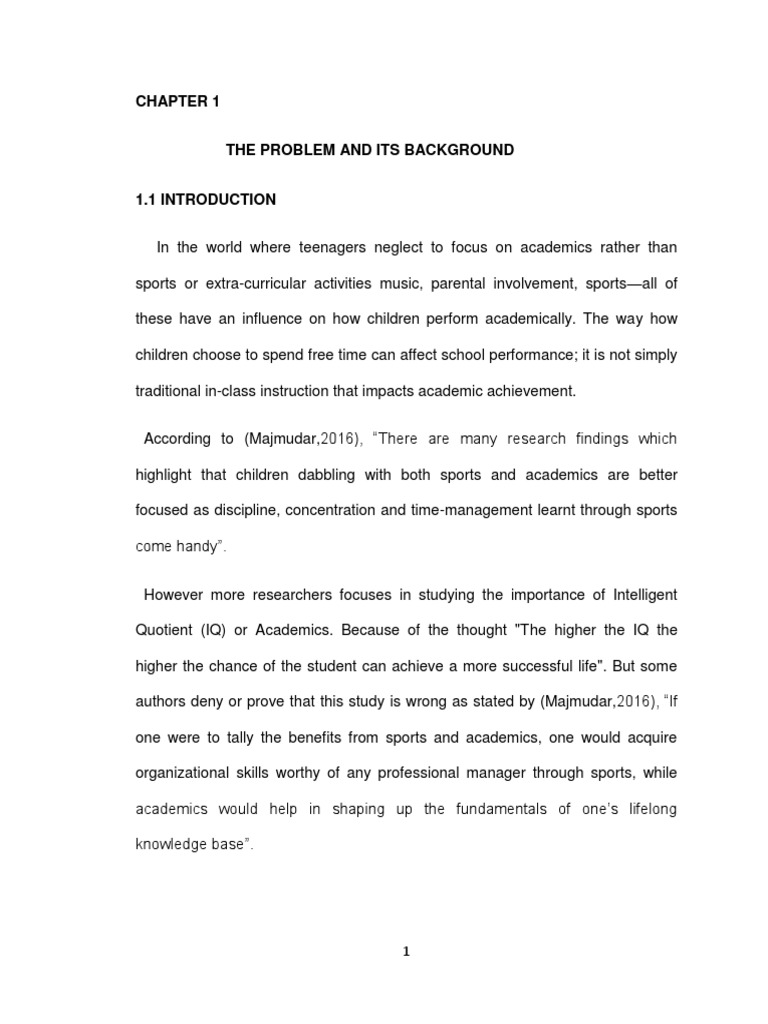 EXTRA CURRICULAR ACTIVITIES ESSAY intelligence overview