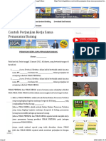 Contoh Surat Keagenan PDF