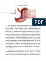 Acute Gastroenteritis Case Study