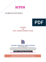 NIOS Academic Prospectus - 2018 (15-03-2018) PDF