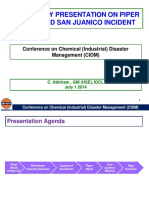 C. Abhiram, IOCL - Case Study Presentation On Piper Alpha and San Juanico Incident