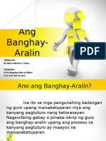 Ang Banghay Aralin Report PDF