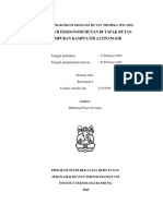 Struktur Fisiognomi Hutan Di Tapak Hutan Campuran Kampus ITB Jatinangor PDF