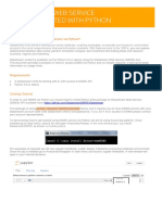 Access financial data via Python