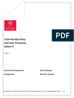 Cash Receipt Entry Process_Draft