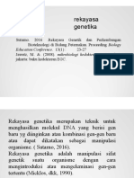 Rekayasa Genetika PDF