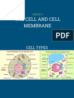 The Cell and Cell Membrane