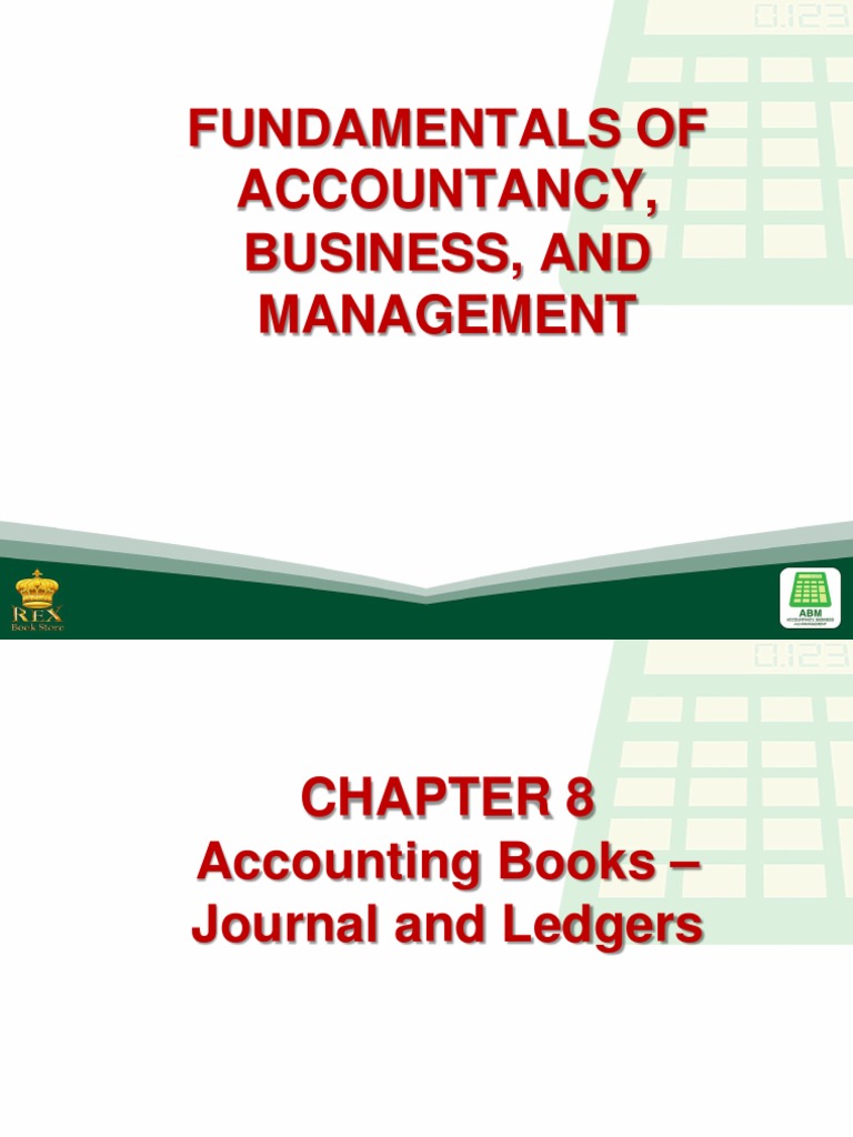 Accounting Books: Journals and Ledgers | PDF | Business