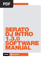 Serato DJ Intro 1.3.0 Software Manual - English