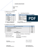 Analisis Alokasi Waktu Kls IX 2019-2020