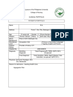 CLINICAL PORTFOLIO - Rizza Ampil