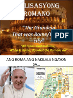 FINAL SIBILISASYONG ROMANO Part 1