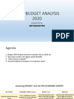 Post Budget Analysis 2020