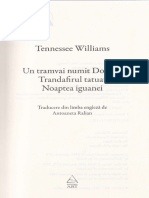 Un Tramvai Numit Dorinta - Tennessee Williams