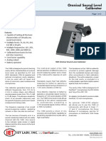 GenRad-1986 Sound Calibrator PDF