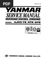 Download Yanmar 4JH3 Overhaul  Service Manual by edje_20 SN44874027 doc pdf