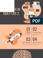 Research in Daily Life 2