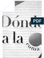Donde Va La Coma Fernando Avila PDF