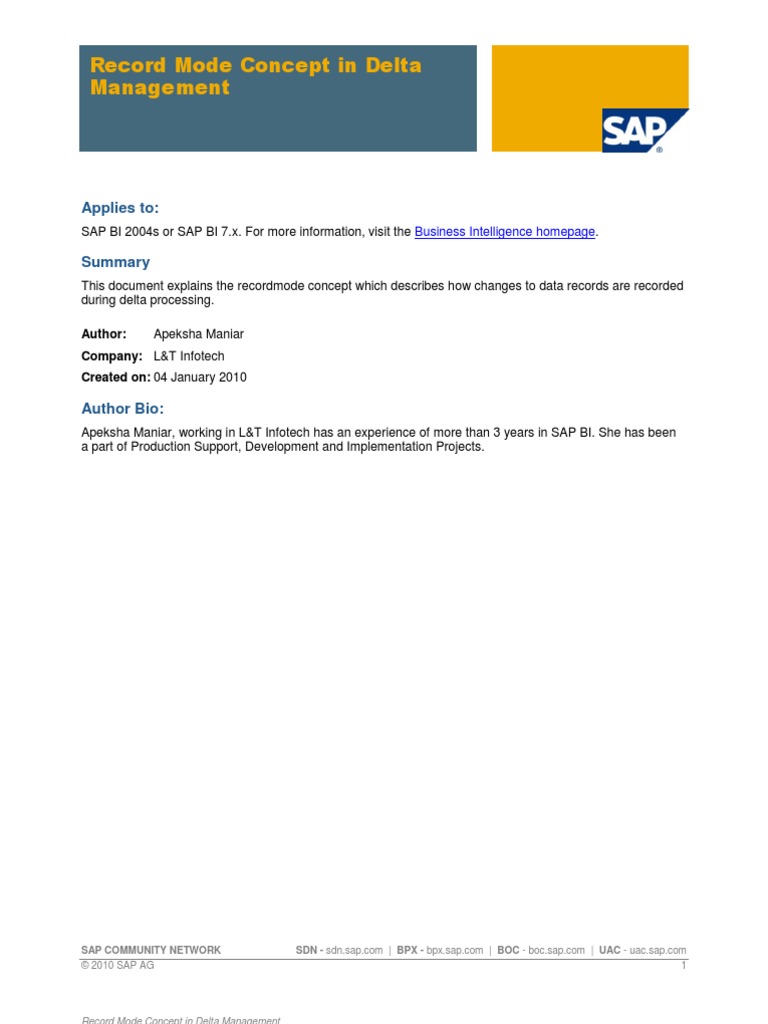 Delta | PDF