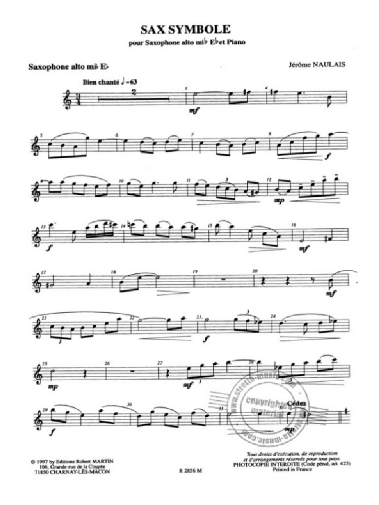Sax Symbole | PDF
