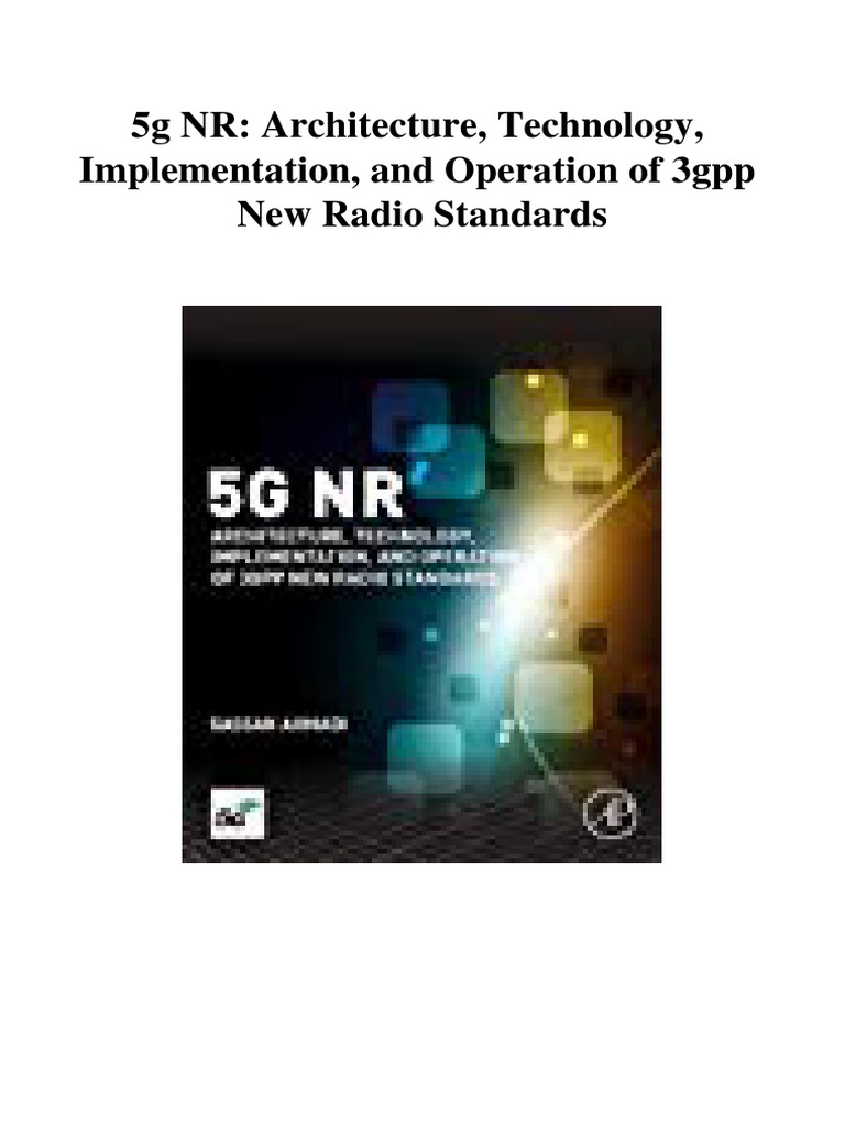 5g Nr Architecture Technology Implementa Pdf