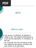 Lecture 4 Sets