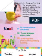 Communicative Language Teaching 1