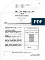 Percubaan Upsr 2019 Bi Penulisan Kelantan + Jawapan PDF