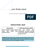 Faktor Risiko Jatuh