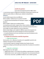 1ére Séance Controle de Gestion Date 25.03