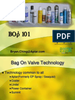 Bag On Valve Technology