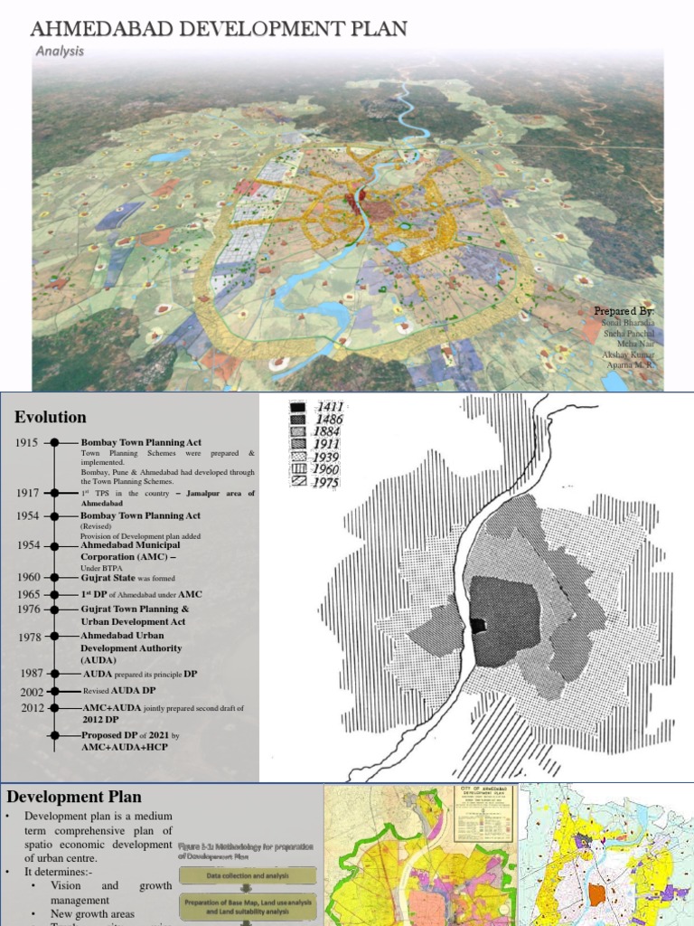 Ahmedabad Development Plan Overview | PDF