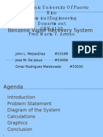 Benzene Vapor Recovery System PROYECTO MASS