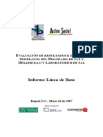 2007-Evaluacion de Resultados e Impactos Tempranos Del Programa Paz y Desarrollo y Laboratorios de Paz