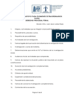 Guía UNAM. Procesal Penal - Juárez Rojas Juán Jesus