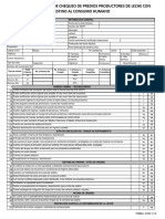 Forma 3 852 Lista de Chequeo de Predios Productores de Leche Con Destino Al Consumo Hymano