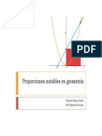 Proporciones Notables Geometria PDF