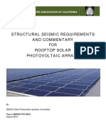 SEAOC Seismic Solar PV Requirements 2012 08 Final PDF