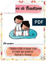 Mi Libro de Bautismo Niña