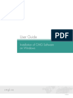 Guide To Installing CMGSoftware On Windows - Oct2017