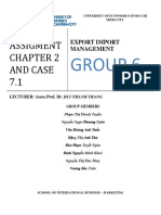 Group Assigment Chapter 2 and Case 7