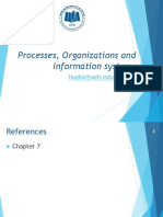 Processes, Organizations and Information Systems: Key Concepts